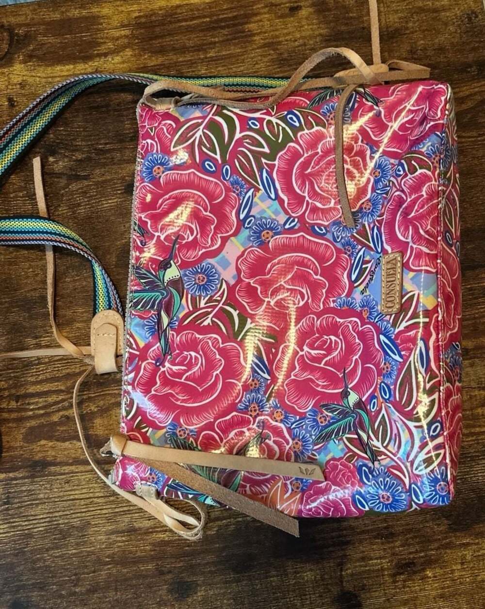 Consuela Downtown Crossbody - Merlot – , - Picture 3 of 10